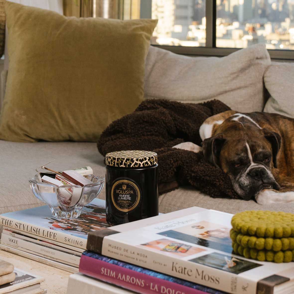 Ambre Lumiere - Large Jar Candle - Image 3