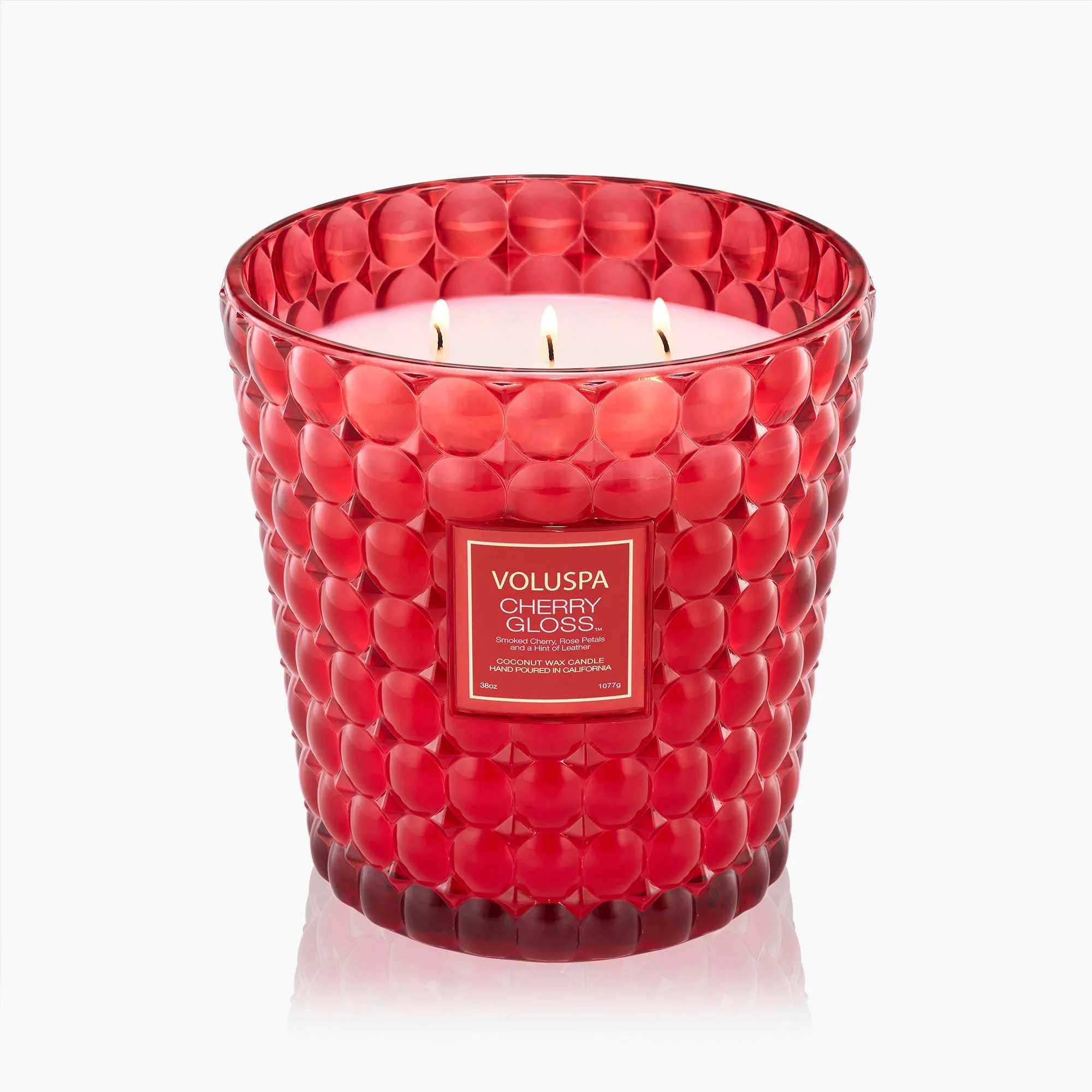 Cherry Gloss - 3 Wick Hearth Candle - Image 4