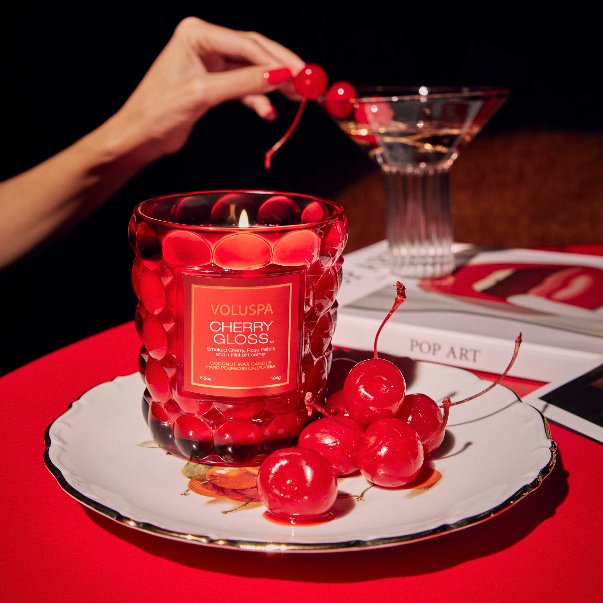 Cherry Gloss - Classic Candle - Image 3