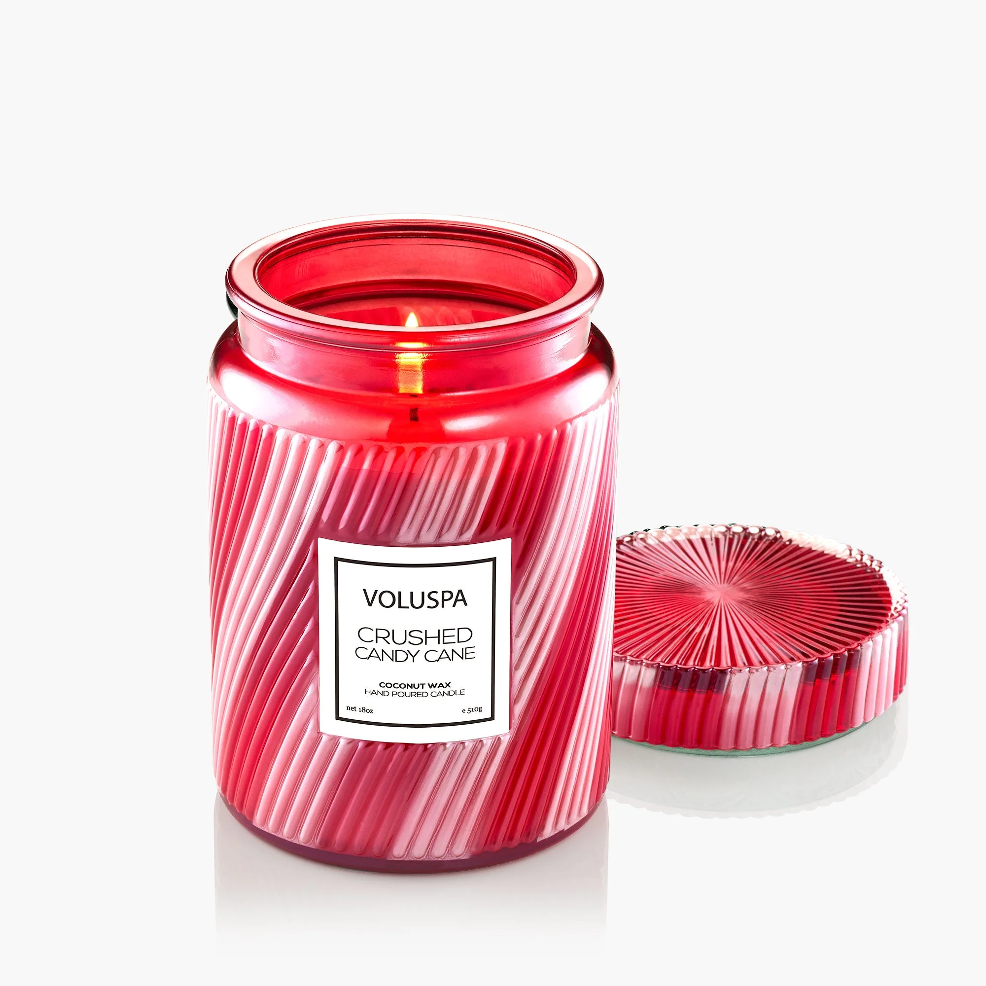 Crushed Candy Cane - Large Jar Candle - Image 6