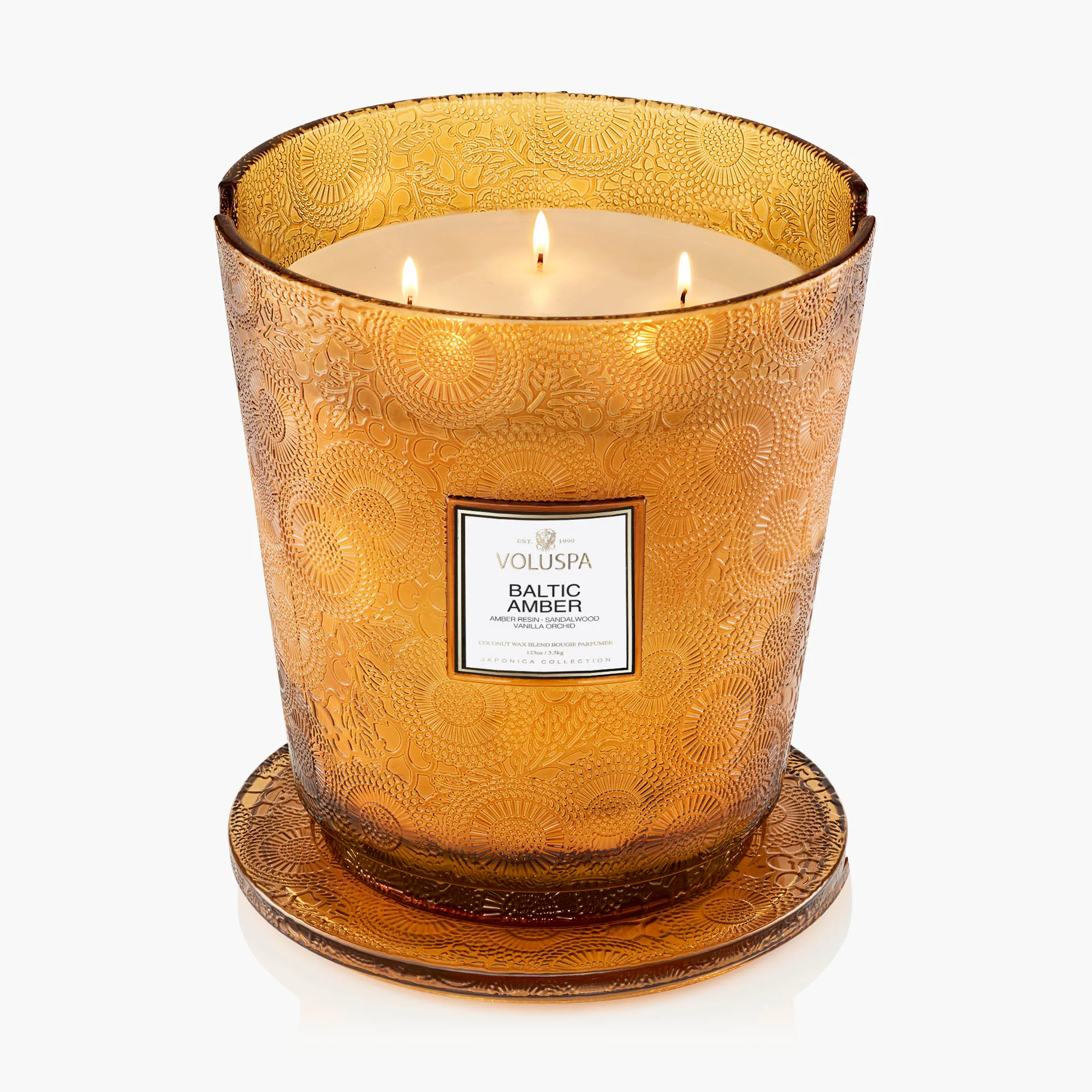 Baltic Amber - 5 Wick Hearth Candle - Image 5
