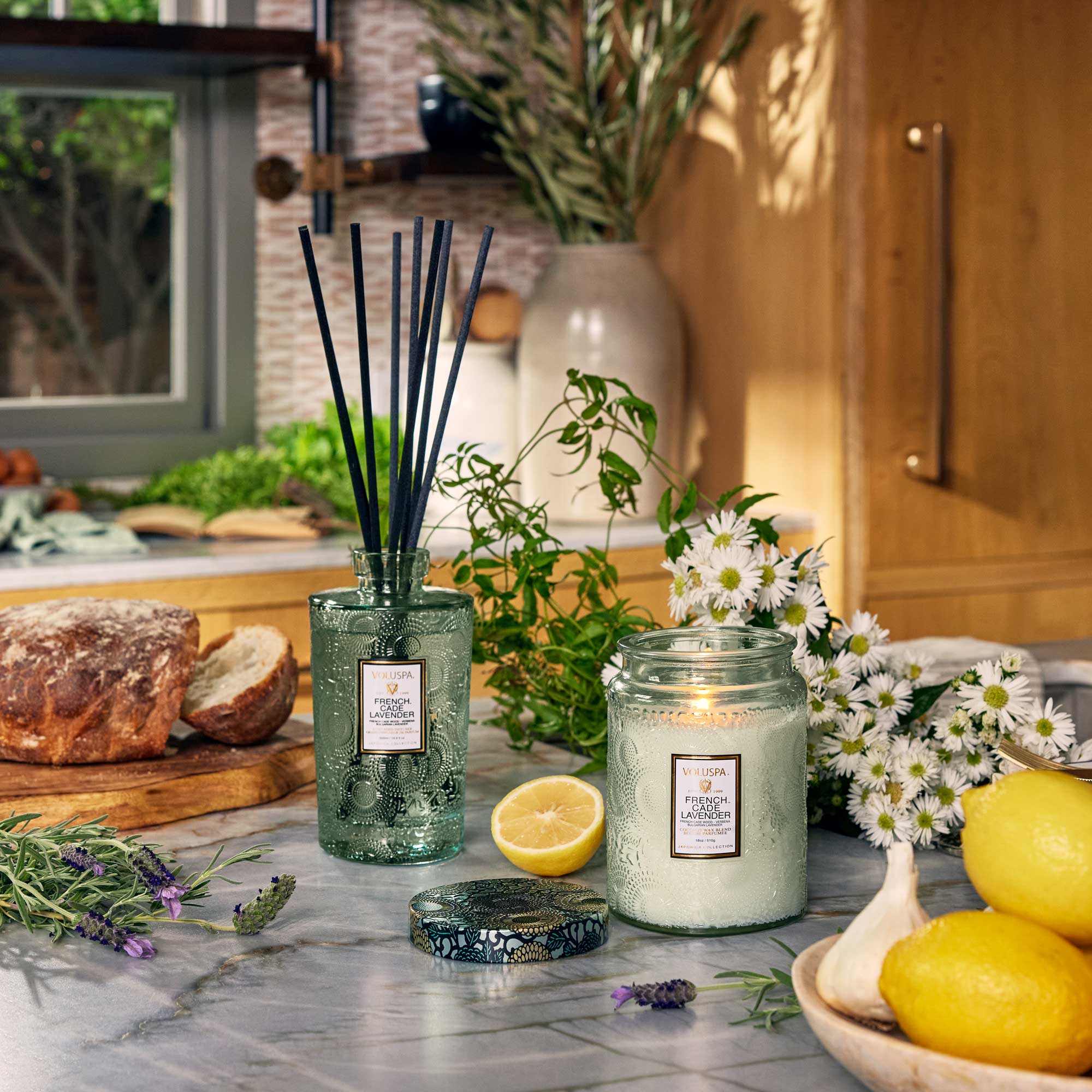 French Cade Lavender - Large Jar Candle - Image 3