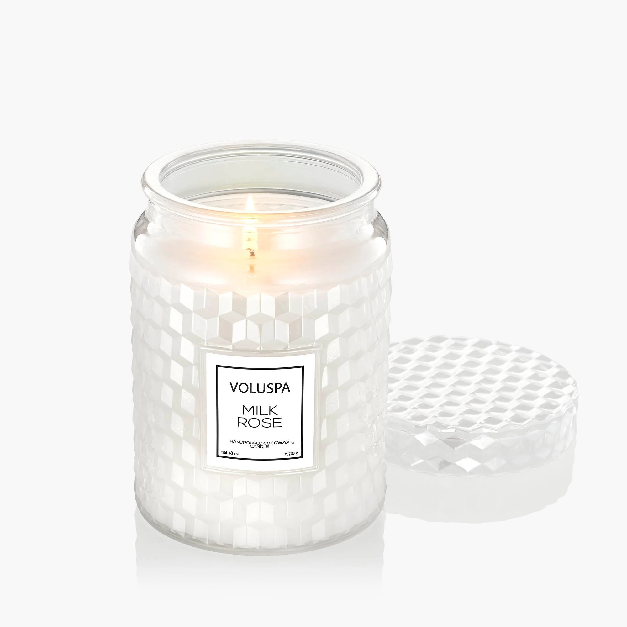 Milk Rose - Large Jar Candle - Image 3