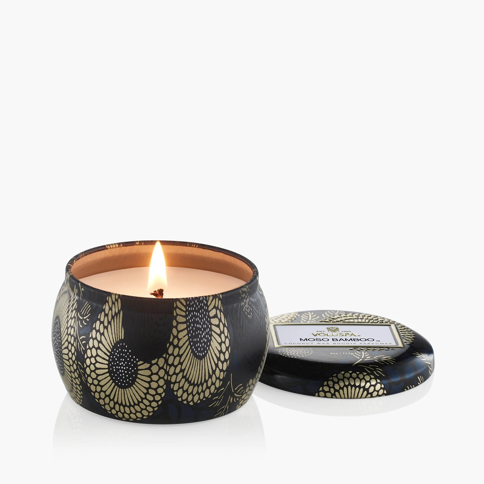 Moso Bamboo - Mini Tin Candle - Image 3