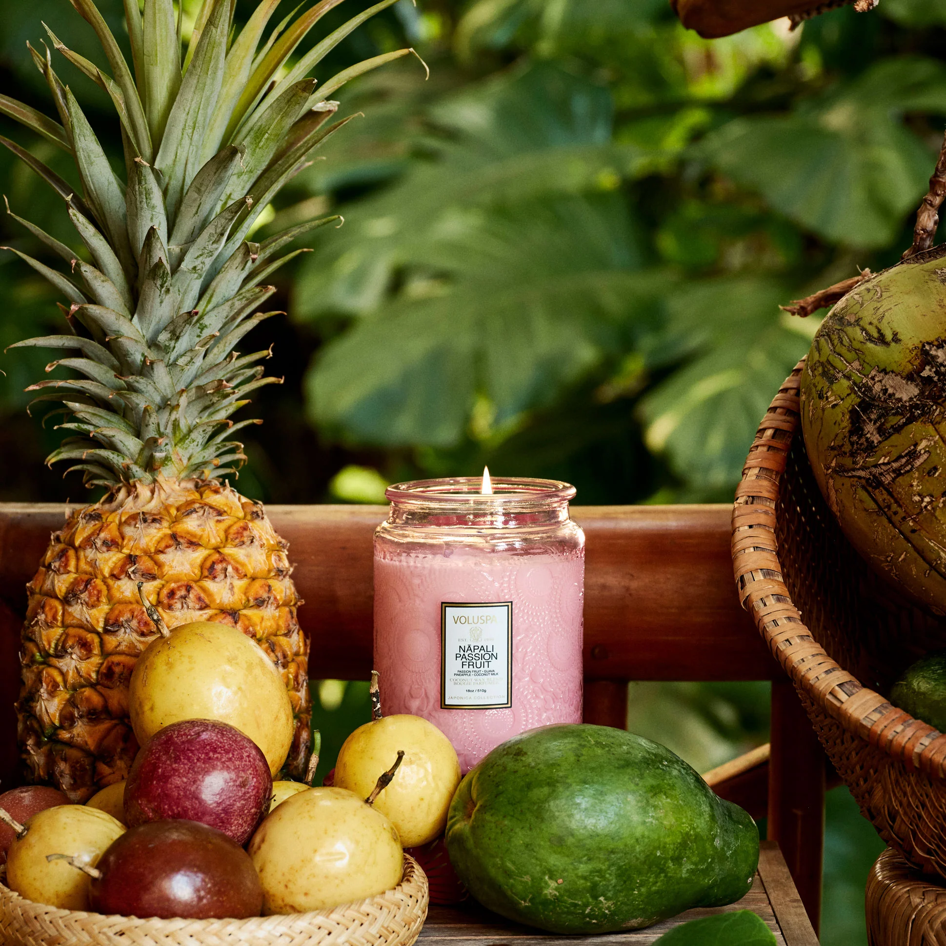 Nāpali Passion Fruit - Large Jar Candle - Image 3