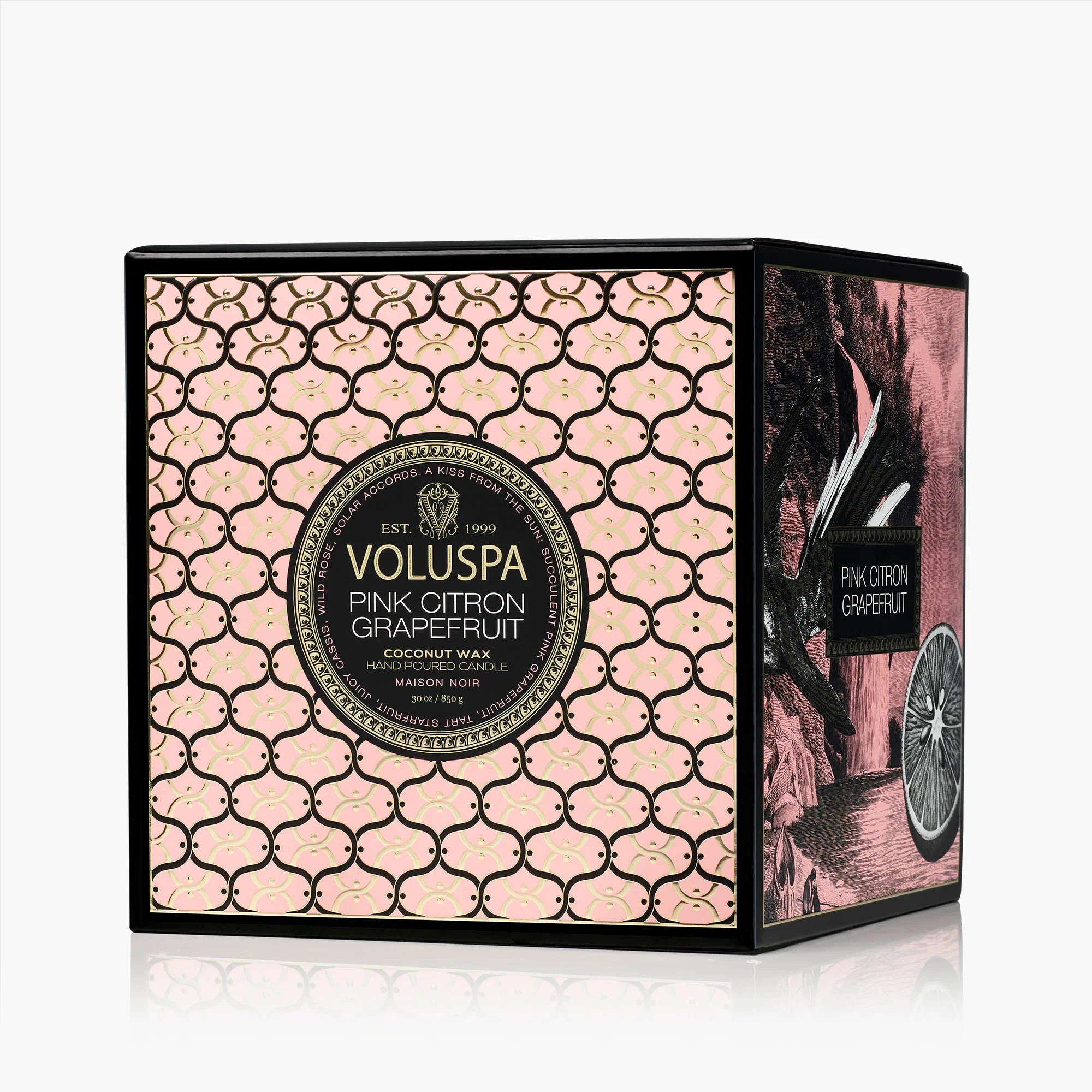 Pink Citron Grapefruit - Luxe Candle - Image 5