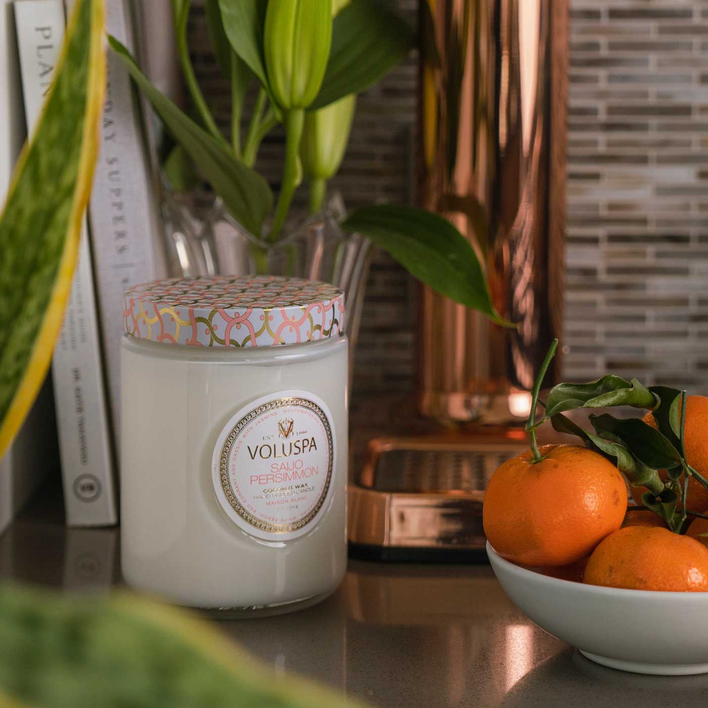 Saijo Persimmon - Large Jar Candle - Image 3