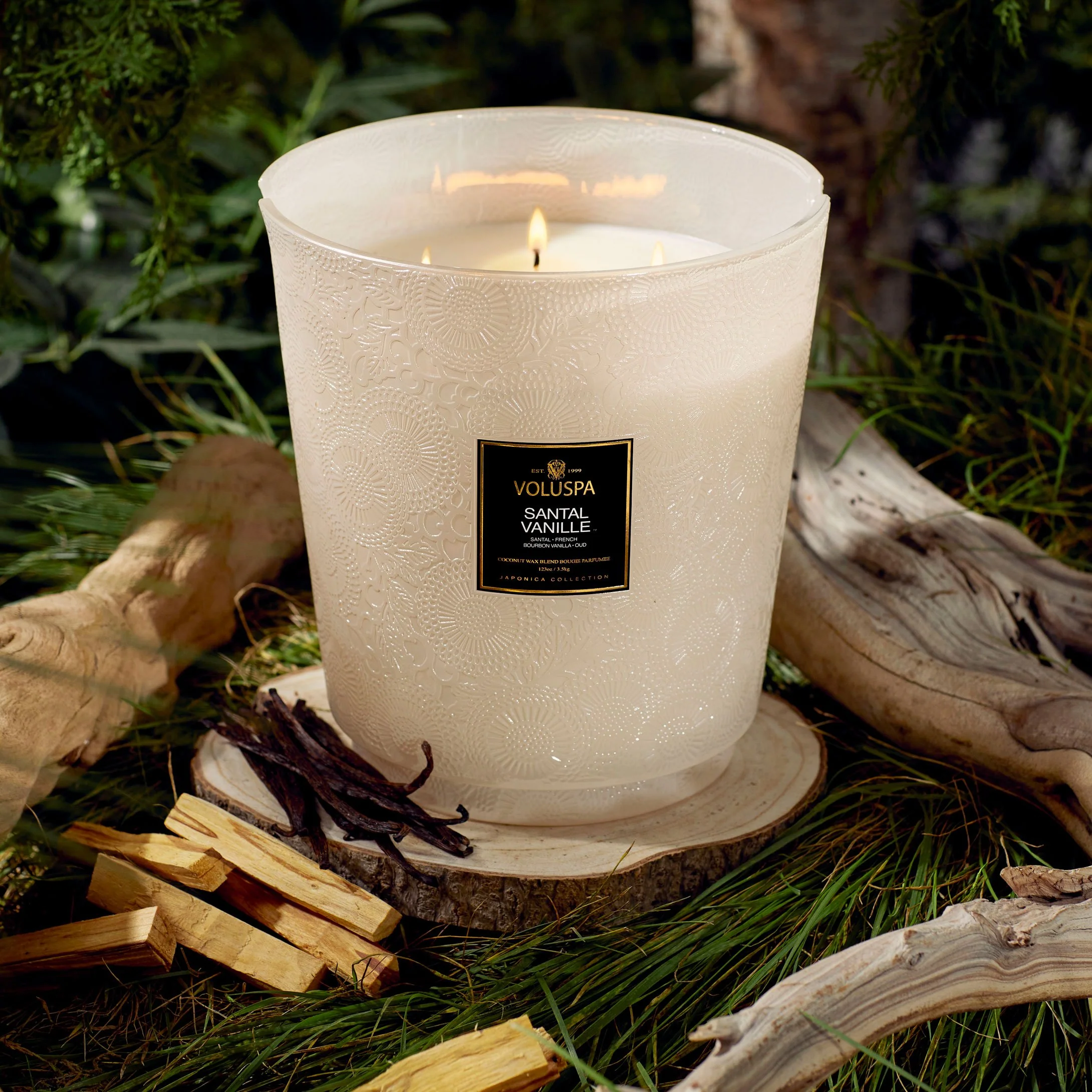 Santal Vanille - 5 Wick Hearth Candle - Image 3