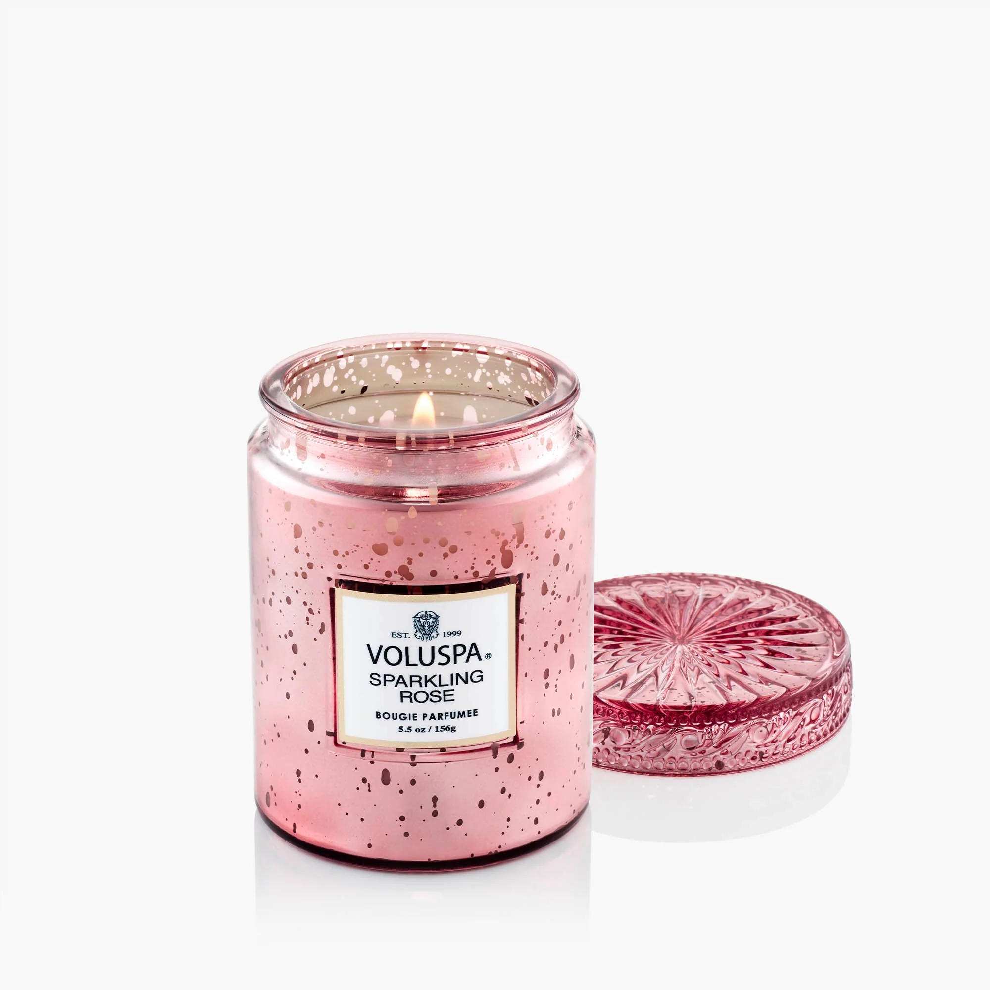 Sparkling Rose - Small Jar Candle - Image 4