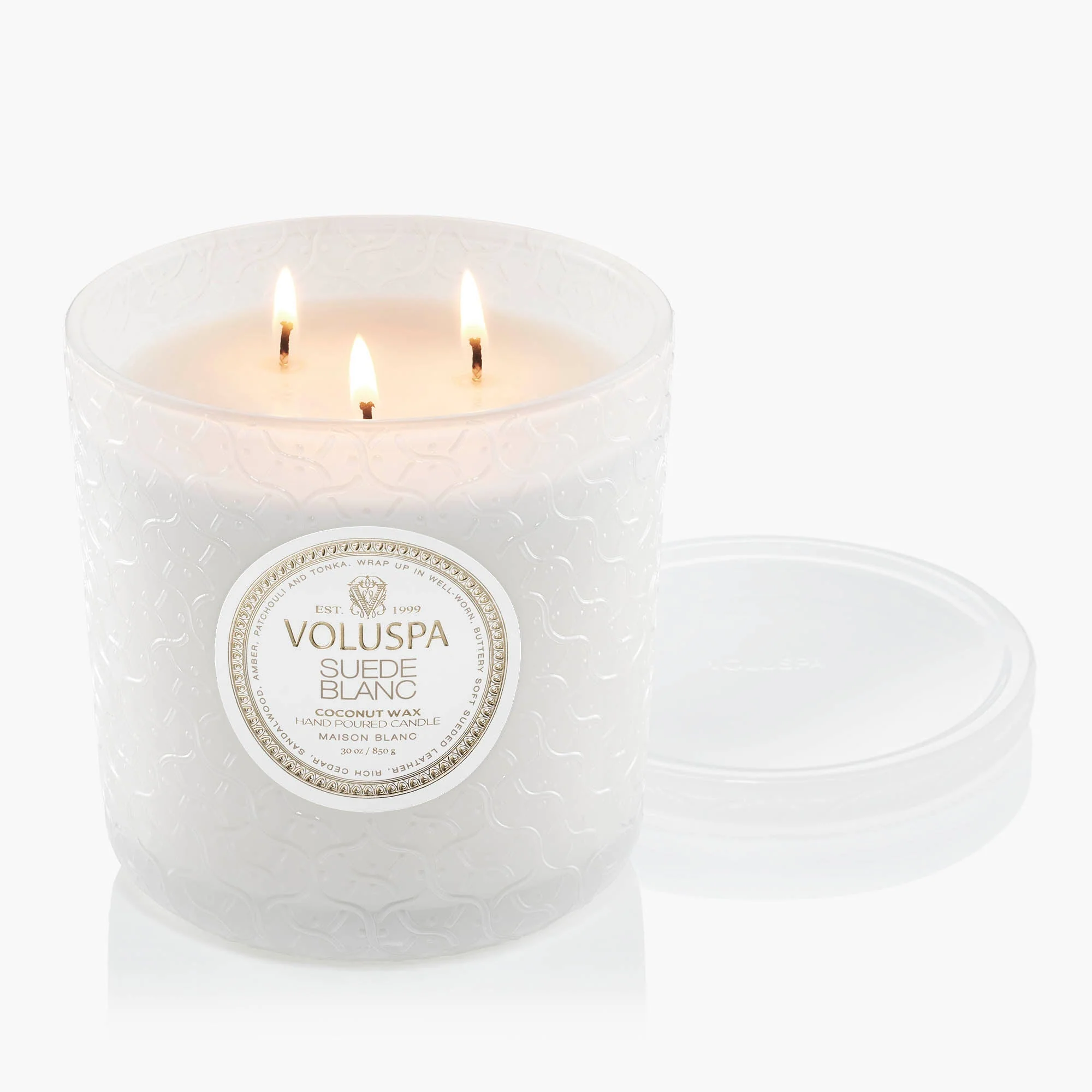 Suede Blanc - Luxe Candle - Image 3