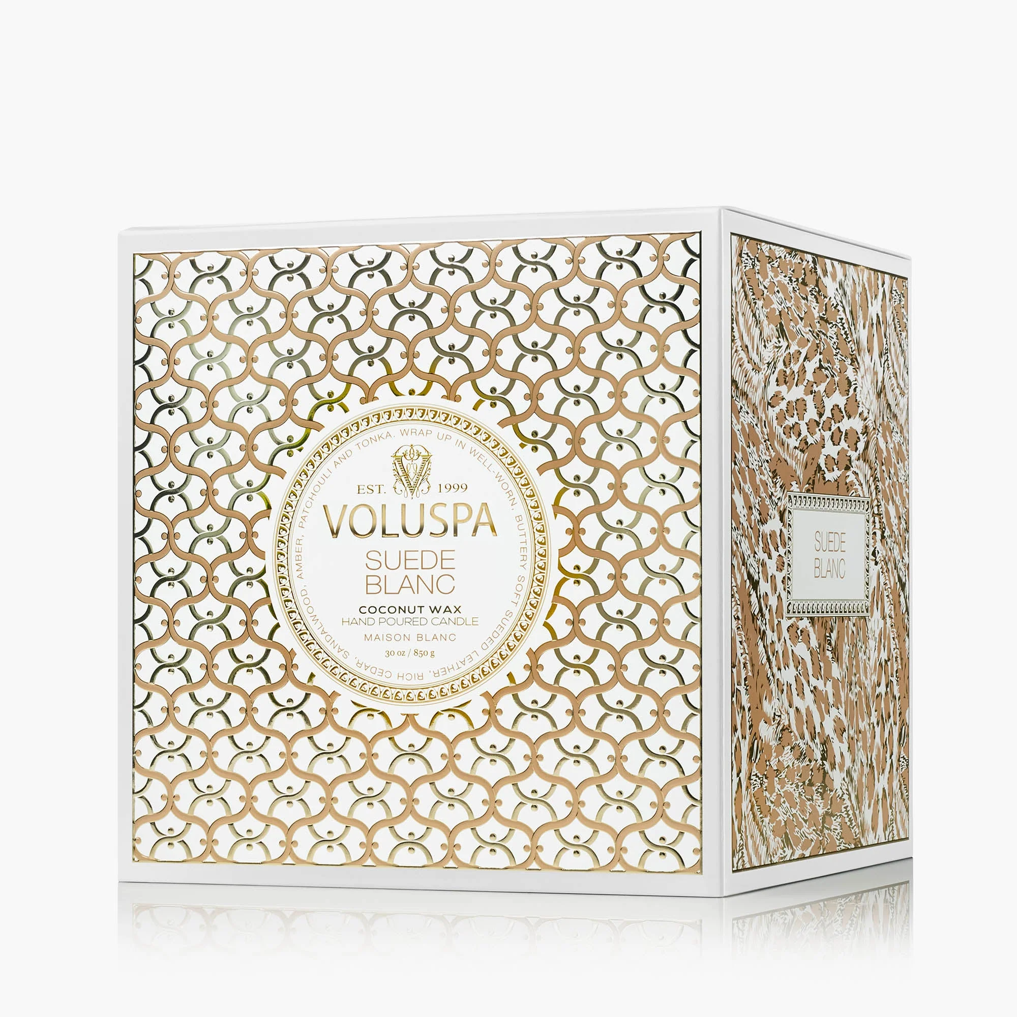 Suede Blanc - Luxe Candle - Image 4