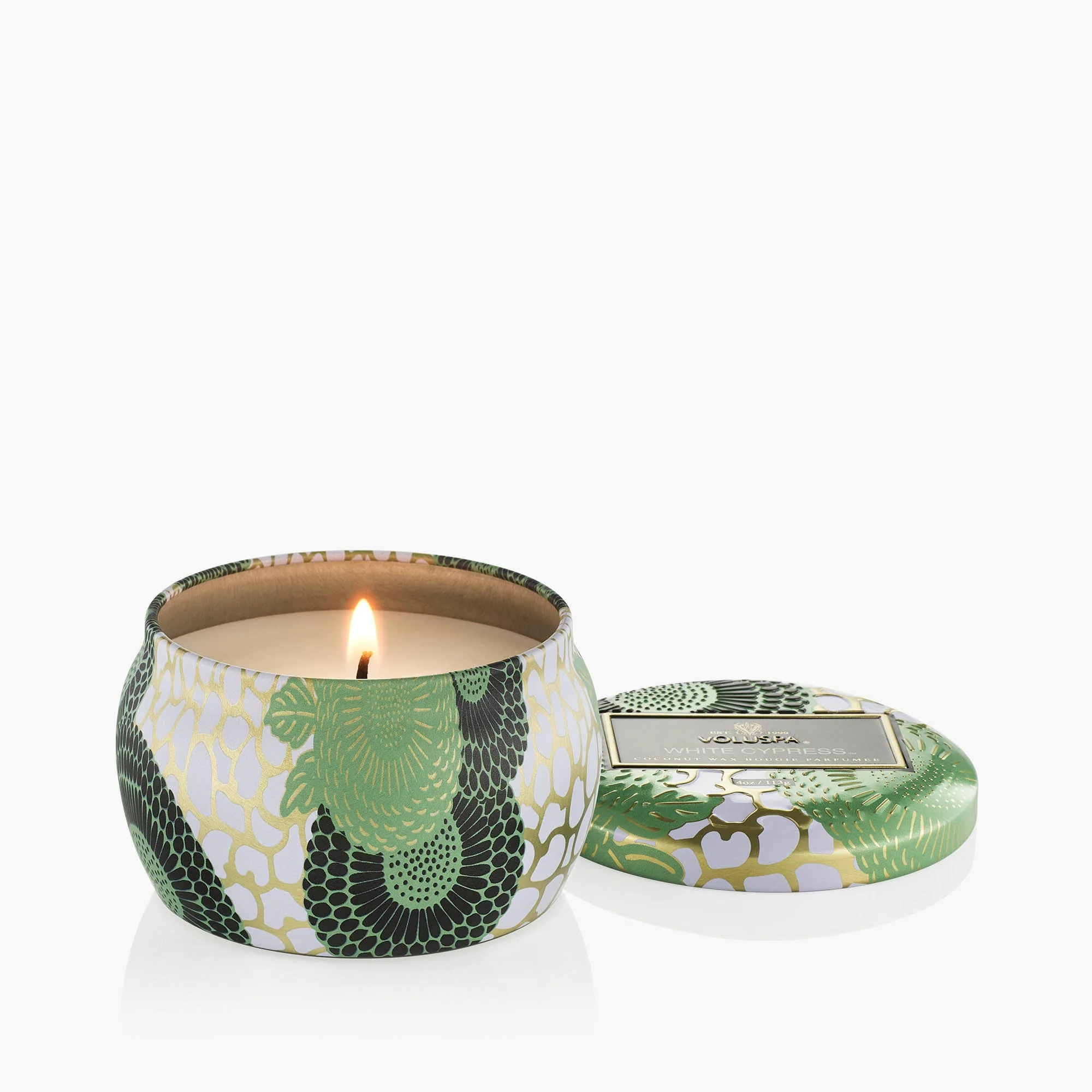 White Cypress - Mini Tin Candle - Image 5